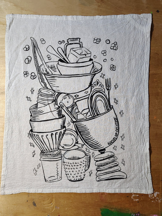 Dishes Towel Cotton Tea Towel
