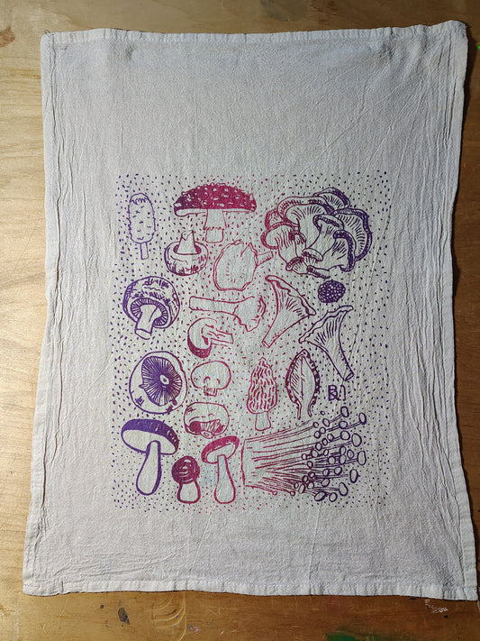 Mushrooms Kitchen Towel