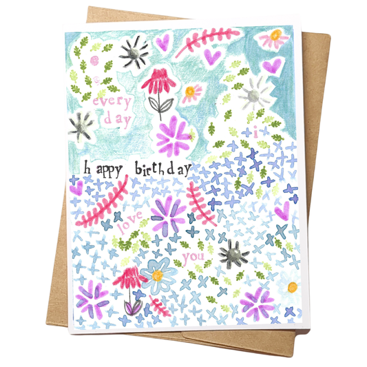 Greeting Card Happy Birthday