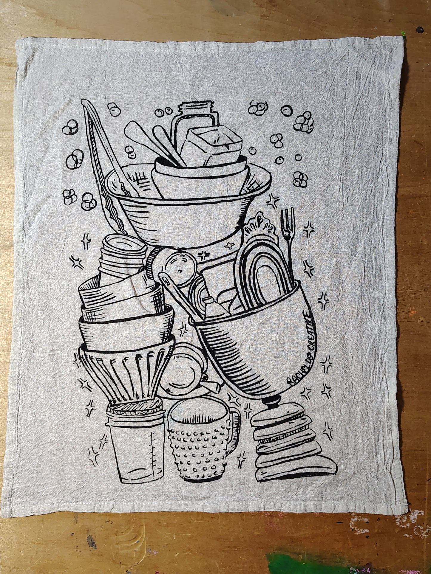 Dishes Towel Cotton Tea Towel