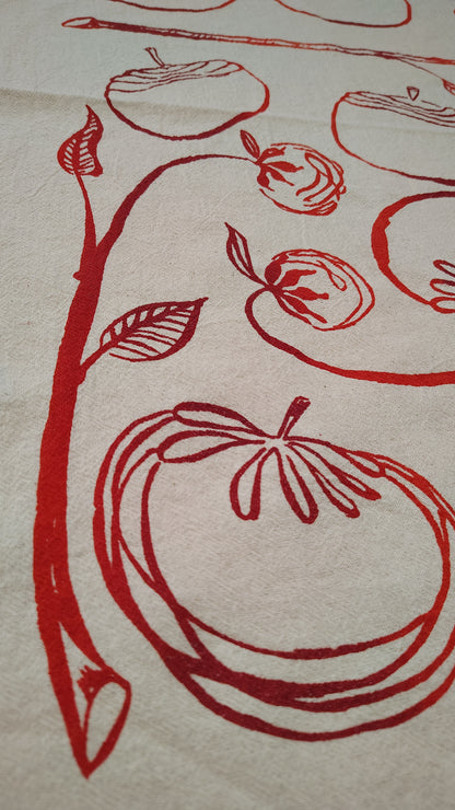 Surprisingly Large Persimmon Tomato Kitchen Towel