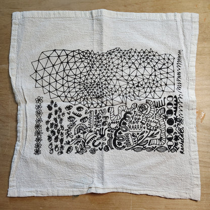 Set of 4 Screenprinted Napkins
