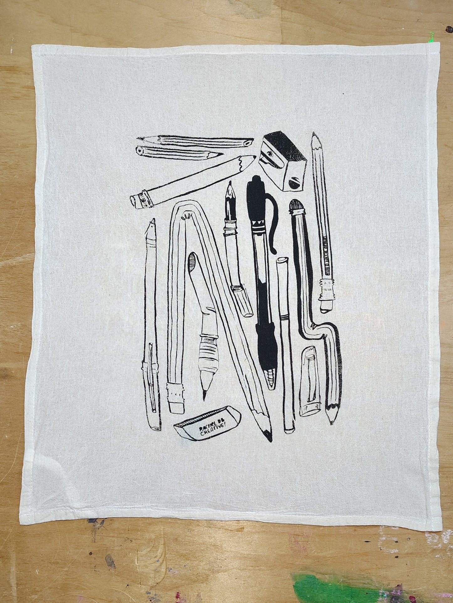 Drawing Things Medium Kitchen towel