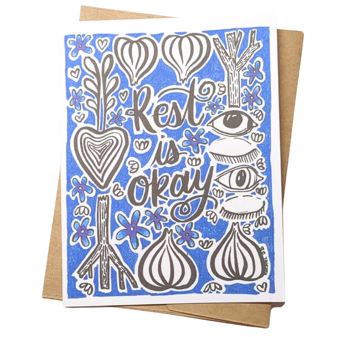 Greeting Card Rest is Okay