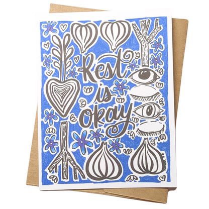 Greeting Card Rest is Okay