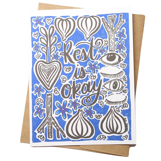 Greeting Card Rest is Okay