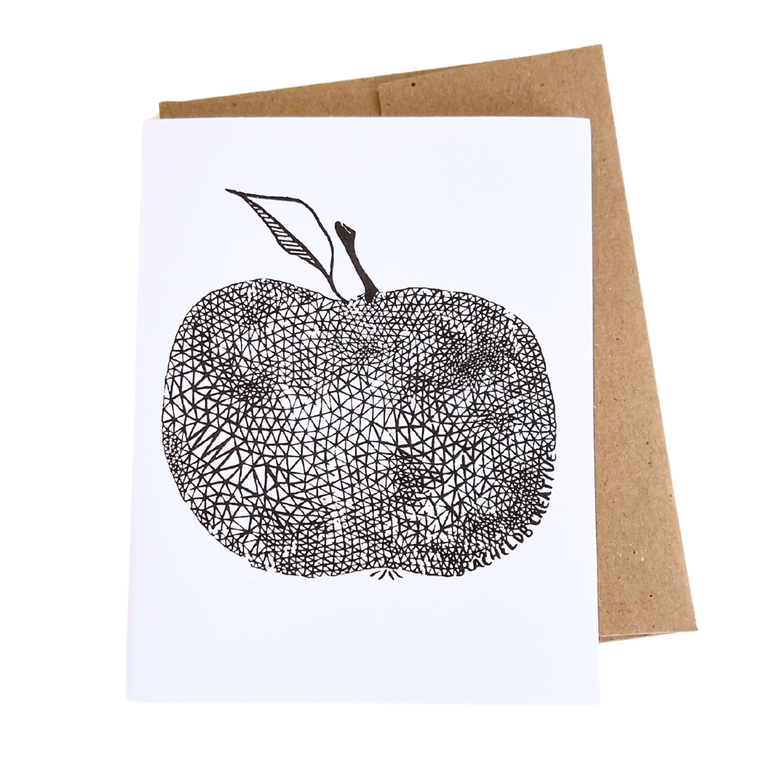 Greeting Card Interdependent Apple