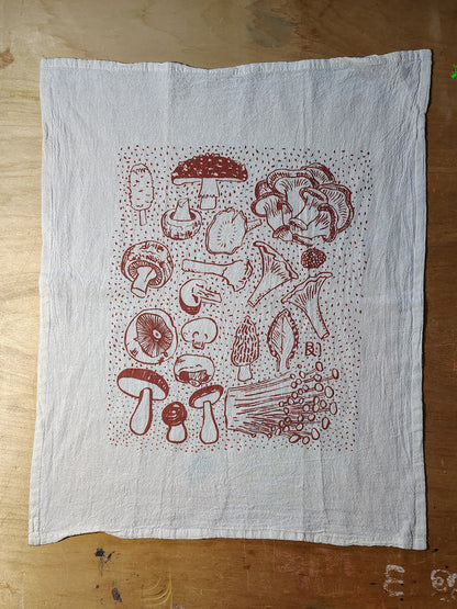 Mushrooms Kitchen Towel